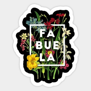 Fabuela Sticker